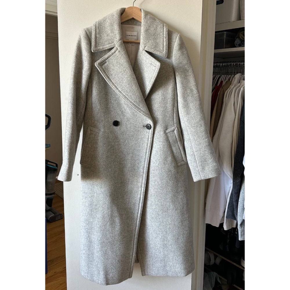 Club Monaco Wool Coat [S, Grey]